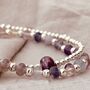 Sterling Silver Fluorite Bracelet, thumbnail 3 of 6