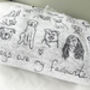 Embroidered Hand Drawn Lots Of Dogs Sweatshirt, thumbnail 2 of 6