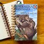 'Australian Mammals' Upcycled Notebook, thumbnail 1 of 5