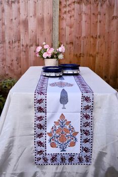 Angad Floral Table Runner, 2 of 5