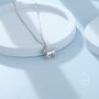 Sterling Silver Tiny Horse Necklace, thumbnail 2 of 10