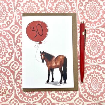 Horse Birthday Card, 6 of 9