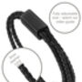 Men's Adjustable Leather Bracelet With Sliding Clasp, thumbnail 7 of 7