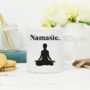 Namaste Yoga Mug, thumbnail 1 of 2