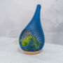 Teardrop Planter | Wood And Blue, thumbnail 2 of 6