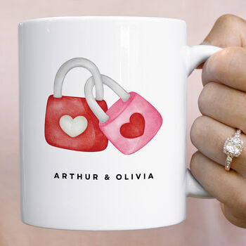 Valentine’s Day Mug Gift With Names, 7 of 8
