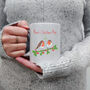 Personalised Robin Christmas Mug, thumbnail 4 of 5