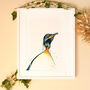 Inky Penguin Illustration Print, thumbnail 1 of 5