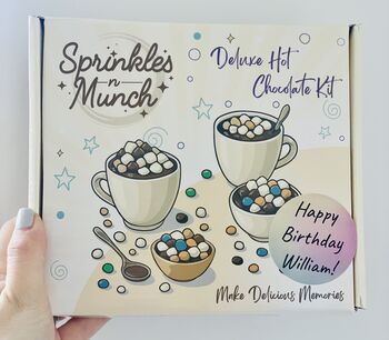 Deluxe Hot Chocolate Kit Letterbox Gift Hamper, 5 of 10