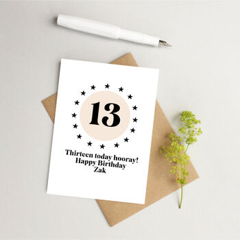 Personalised Age Birthday Card, 3 of 3