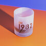 Personalised Special Year Frosted Tumbler Glass, thumbnail 1 of 7