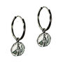 Aethra Silver Earrings, thumbnail 2 of 8