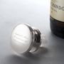 Personalised Silver Wine Bottle Stopper, thumbnail 1 of 7