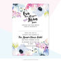 Floral Bloom Wedding Invitation, thumbnail 3 of 9