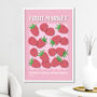 Raspberry Fruit Market Print, thumbnail 1 of 2