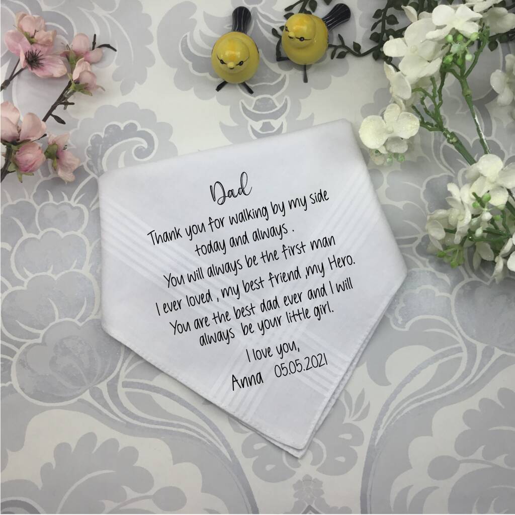 Father Of The Bride Gift, Keepsake Gift From Daughter, 1 of 9