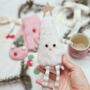 Christmas Eve Gift Box For Kids – Pink Mug, Cosy Gloves, Toy And Chocolate Treat, thumbnail 3 of 12
