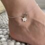 Personalised Star Anklet, thumbnail 1 of 2