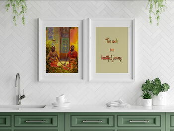 African Love Romance Quote Sayings Art Print Set Of Two, 3 of 5