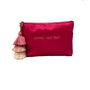 Personalized 'Going Out Out' Velvet Toiletry Bag, thumbnail 4 of 6