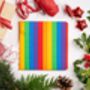 Blue Badge Wallet Disabled Parking Permit Holder Rainbow Stripe, thumbnail 4 of 7