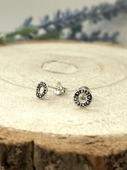 “Wonderful Daughter “ Sterling Silver Studs In A Bottle, 5 of 6