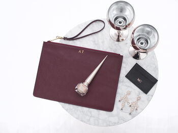 Leather Clutch Bag Choose From Five Colours, 2 of 9