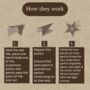 Large Neutral Paper Star Lantern, thumbnail 5 of 10
