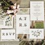 Vintage Wildflower Wedding Stationery, thumbnail 1 of 12