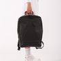 Barbican Black Unisex Leather Backpack, thumbnail 1 of 8