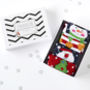 Four Christmas Socks Gift Set, thumbnail 3 of 3