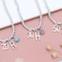 Personalised Milestone Birthday Bead Bracelet, 18th, 21st, 30th, 40th, 50th, 60th, 70th, thumbnail 4 of 11