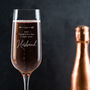 Personalised Valentine’s Day Pair Of Champagne Flutes, thumbnail 1 of 2