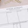 Habit Tracker Personalised Weekly Planner Desk Pad, thumbnail 3 of 4