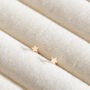 Tiny Gold Filled Star Stud Earrings, thumbnail 3 of 10