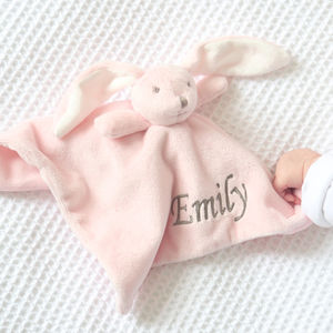 pink bunny comforter