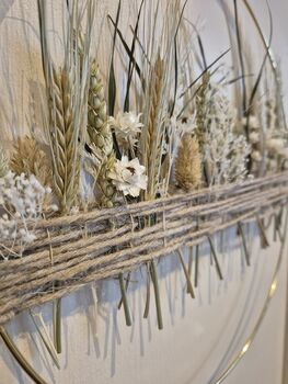 Pasture, Dried Flower Hoop, 3 of 5