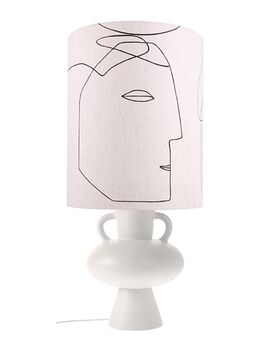 Drawn Face Table Lamp, 3 of 3