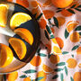 Sevilla Oranges Organic Cotton Tea Towel, thumbnail 3 of 7