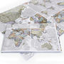 Classic World Map Wrapping Paper, thumbnail 3 of 3