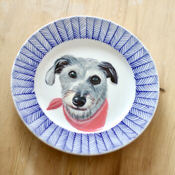 Personalised Hand Painted Pet Portrait Plate, 6 of 6