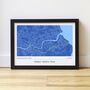 Great North Run Route Map Personalised Runner Gift, thumbnail 7 of 9