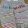Personalised Classic Striped Breton Embroidered T Shirt, thumbnail 6 of 7
