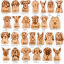 Personalised Deluxe Wood Dog Breed Christmas Decoration, thumbnail 6 of 12