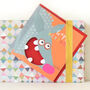 Laser Cut Armadillo Birthday Card, thumbnail 3 of 5