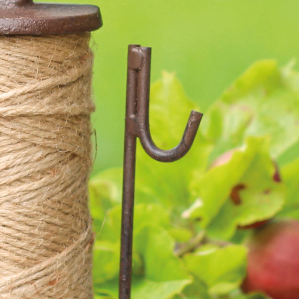 vintage style garden twine dispenser by dibor