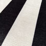Black And White Cushion Cover With Striped Pattern, thumbnail 6 of 7