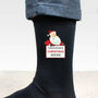 Personalised Santa Claus Christmas Socks, thumbnail 4 of 4