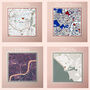 'This Is How We Started' Vintage Map Scarf, thumbnail 5 of 11