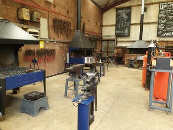 Blacksmithing Hen Party At Oldfield Forge, 7 of 12